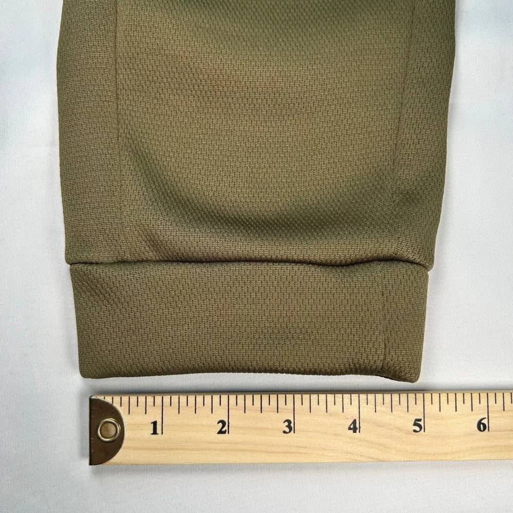 Old Navy Techie Fleece Go-Dry Joggers Olive Green Black‎ Kids Size L 10-12